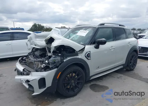 2021 Mini Countryman Cooper S z USA, uszkodzony, nr VIN WMZ83BR02M3M36930